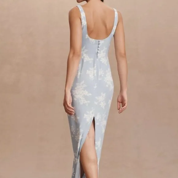 Reformation Reverie Dress SZ4 Bijou - Picture 2 of 8